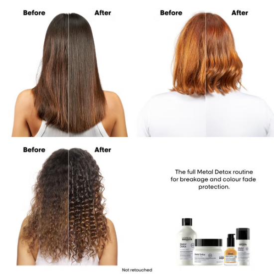 Picture of L'Oréal Professionnel Metal Detox Sulphate Free Shampoo 300ml for breakage & colour protection against hard water