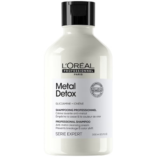 Picture of L'Oréal Professionnel Metal Detox Sulphate Free Shampoo 300ml for breakage & colour protection against hard water
