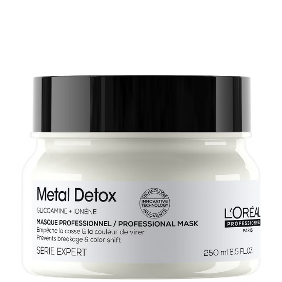 Picture of L'Oréal Professionnel Metal Detox Nourishing Hair Mask 250ml for breakage & colour protection against hard water